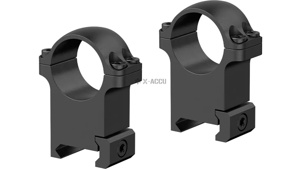 Vector Optics Steel Weaver Scope Rings, 1.25 in High Profile