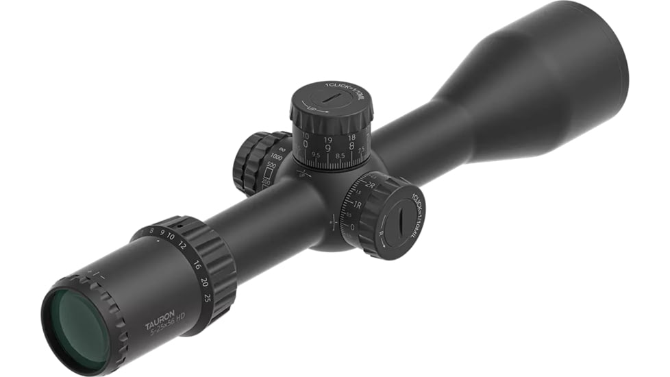 Vector Optics Tauron 5-25x56 34 mm Tube HD MIL Rifle Scope, First Focal Plane