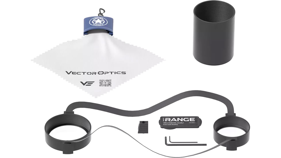Vector Optics Tauron 5-25x56 34 mm Tube HD MIL Rifle Scope, First Focal Plane