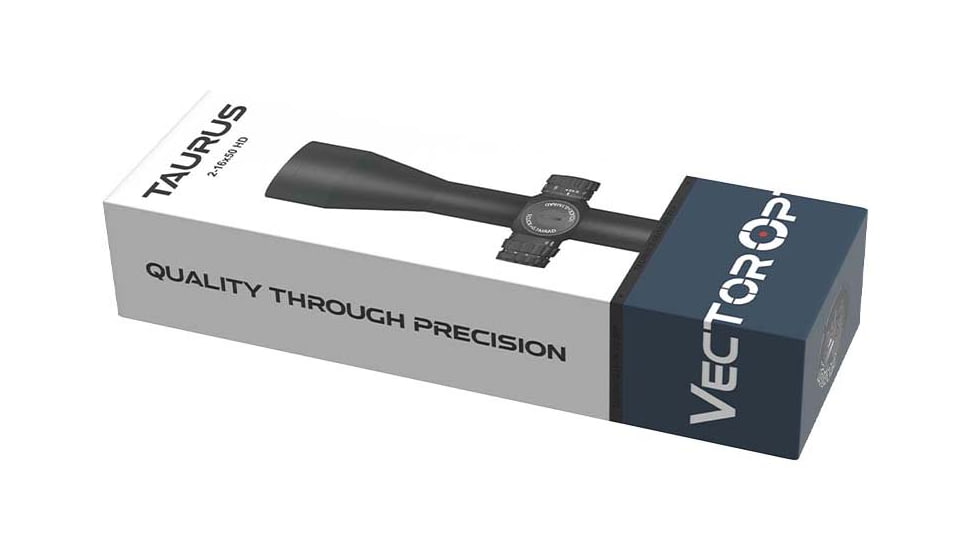 Vector Optics Tauron SFR 2-16x50 HD 30mm Tube Rifle Scope, Second Focal Plane
