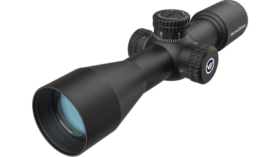 Vector Optics Veyron 10x44mm 30mm Tube Rifle Scope, Second Focal Plane
