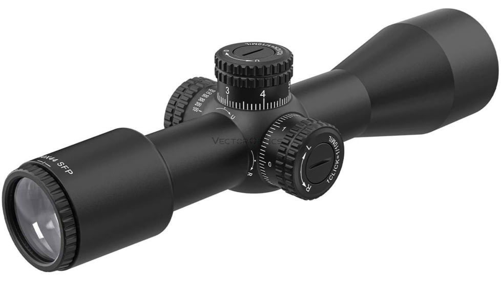 Vector Optics Veyron 10x44mm 30mm Tube Rifle Scope, Second Focal Plane