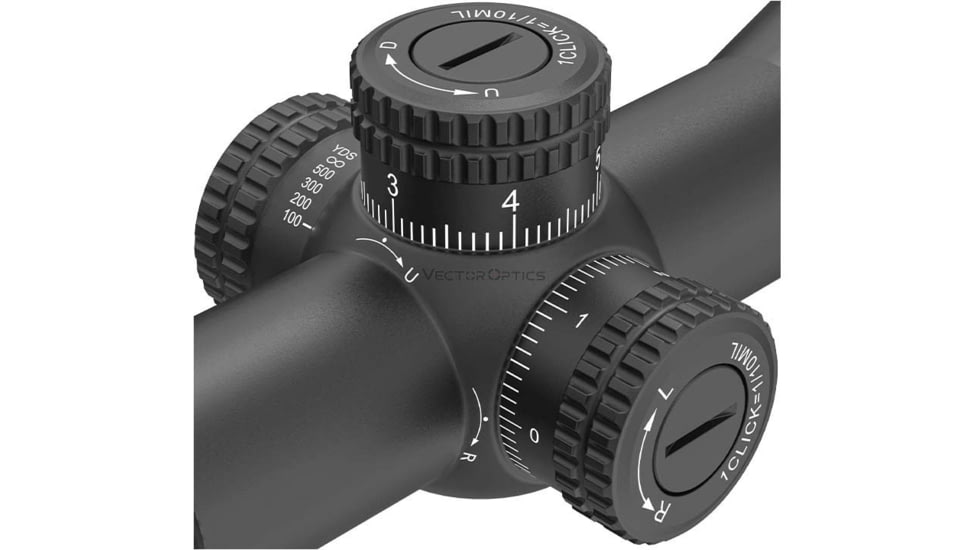 Vector Optics Veyron 10x44mm 30mm Tube Rifle Scope, Second Focal Plane