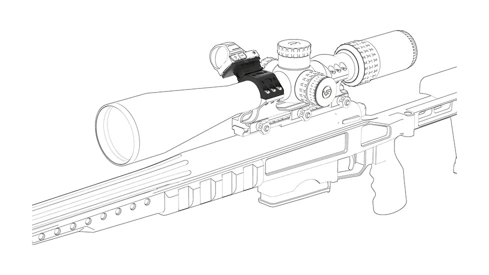 Vector Optics X-ACCU Mount Assembly Kit, 30mm, 6 Holes