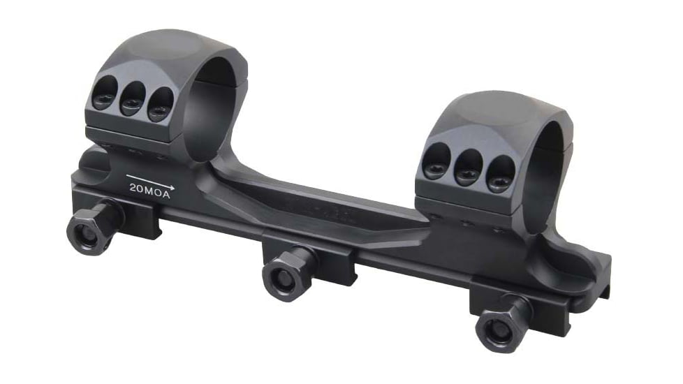 Vector Optics X-Accu One Piece 20MOA Medium Profile Picatinny Mount, 1.2 in