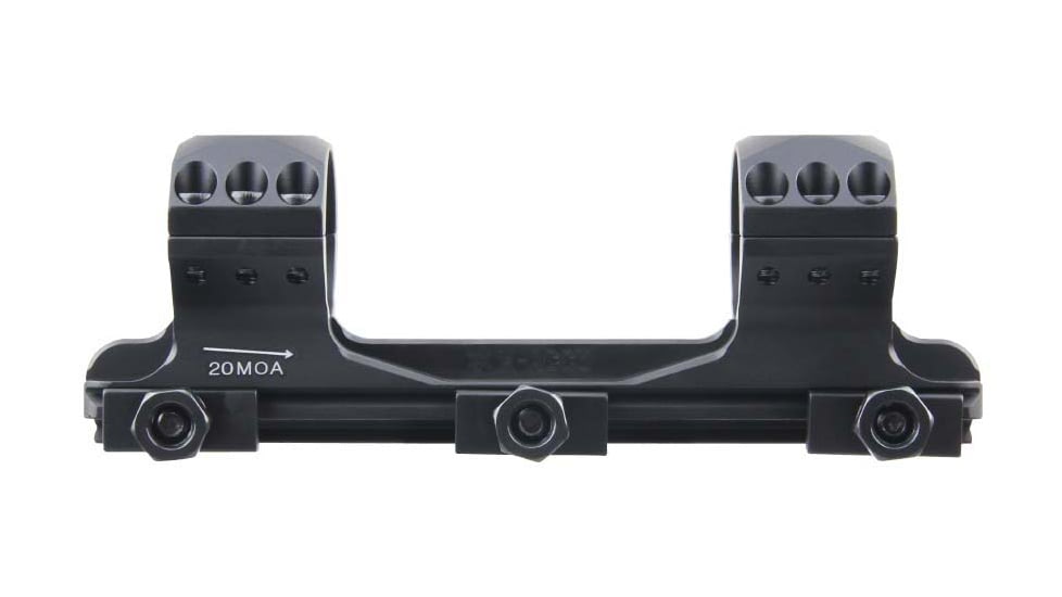 Vector Optics X-Accu One Piece 20MOA Medium Profile Picatinny Mount, 1.2 in