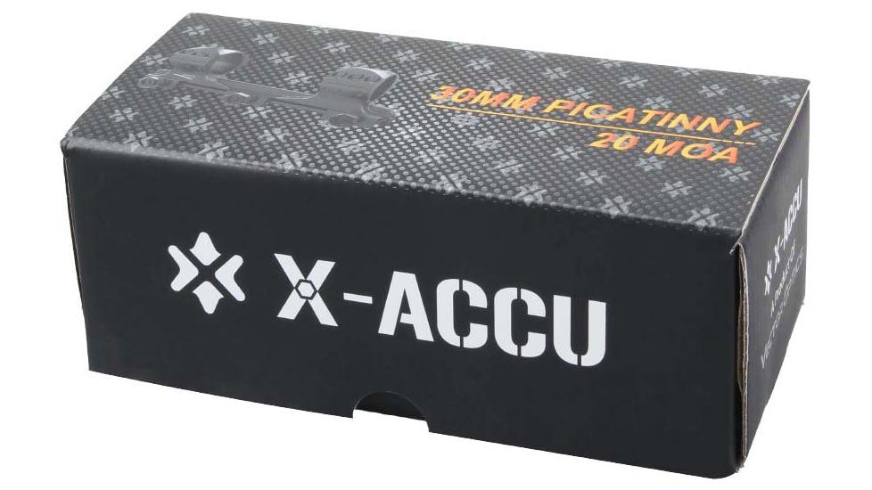 Vector Optics X-Accu One Piece 20MOA Medium Profile Picatinny Mount, 1.2 in