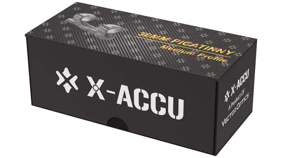 Vector Optics X-Accu One Piece Picatinny Mount Rings
