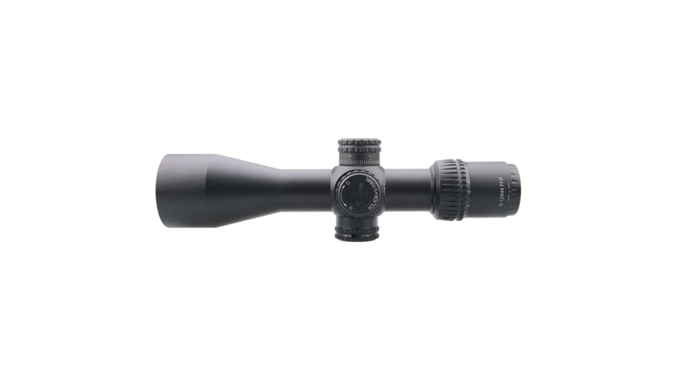 Vector Optics Veyron Rifle Scope, 3-12x44mm, First Focal Plane, 30mm Tube, MPR-4 Non-Illuminated Reticle, 6061-T6, Black, SCFF-21