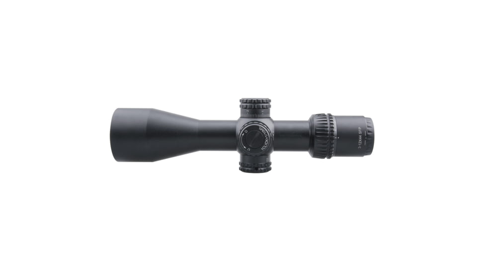 Vector Optics Veyron Rifle Scope, 3-12x44mm, Second Focal Plane, 30mm Tube, MPR-4 Non-Illuminated Reticle, 6061-T6, Black, SCOM-24