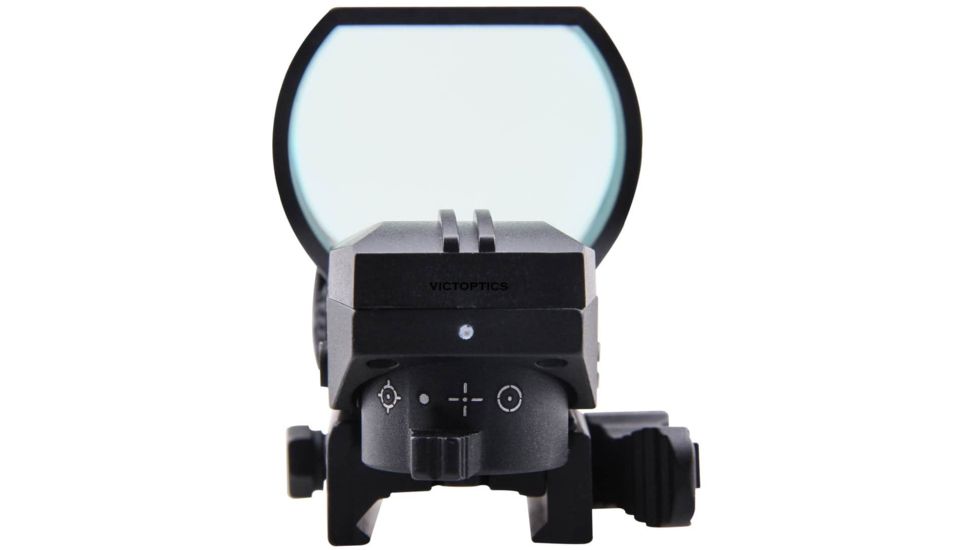 VictOptics Red Dot Sight, 1x, 28x40mm Objective Window, 4 Green/ Red Reticles, 6061-T6, Black, RDSL09