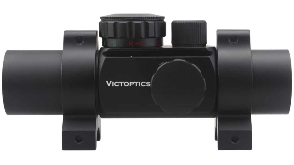 Vector Optics Vicoptics Red Dot Sight, 1x30mm, 4 Red/ Green Reticles, 6061-T6, Black, RDSL07