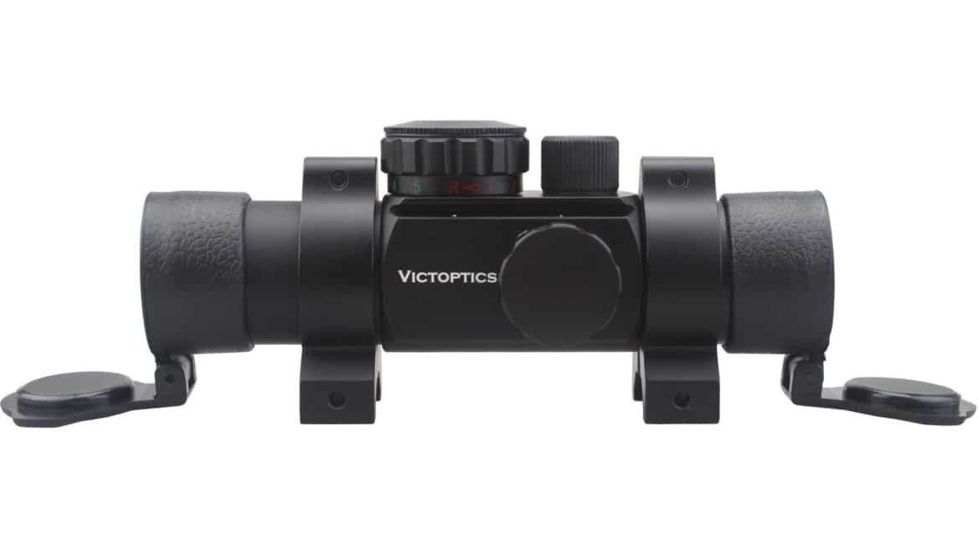 Vector Optics Vicoptics Red Dot Sight, 1x30mm, 4 Red/ Green Reticles, 6061-T6, Black, RDSL07