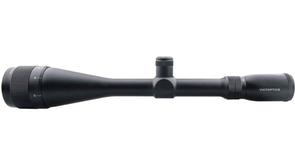 VictOptics AO Rifle Scope, 8.5-32x50mm, Second Focal Plane, 1-inch Tube, Range Finder Non-Illuminated Reticle, 6061-T6, Black, OPSL10