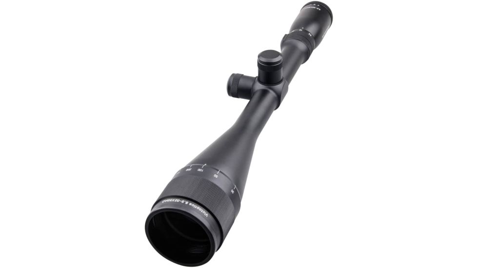 VictOptics AO Rifle Scope, 8.5-32x50mm, Second Focal Plane, 1-inch Tube, Range Finder Non-Illuminated Reticle, 6061-T6, Black, OPSL10