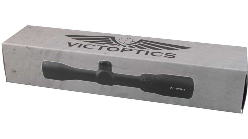 VictOptics Rifle Scope, 2-7x32mm, Second Focal Plane, 1-inch Tube, Duplex Plus Non-Illuminated Reticle, 6061-T6, Black, OPSL06