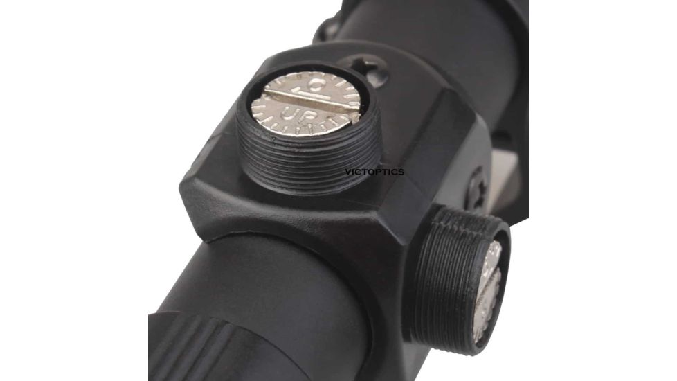 Vector Optics Victoptics Rifle Scope, 4x20mm, Second Focal Plane, 19mm Tube, 30/30 Duplex Non-Illuminated Reticle, 6061-T6, Black, OPSL07