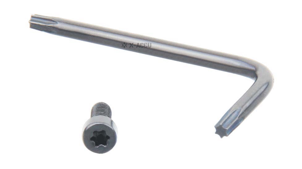 Vector Optics X-Accu 25.4mm Picatinny Rings, 1in, Chorme, XASR-2501