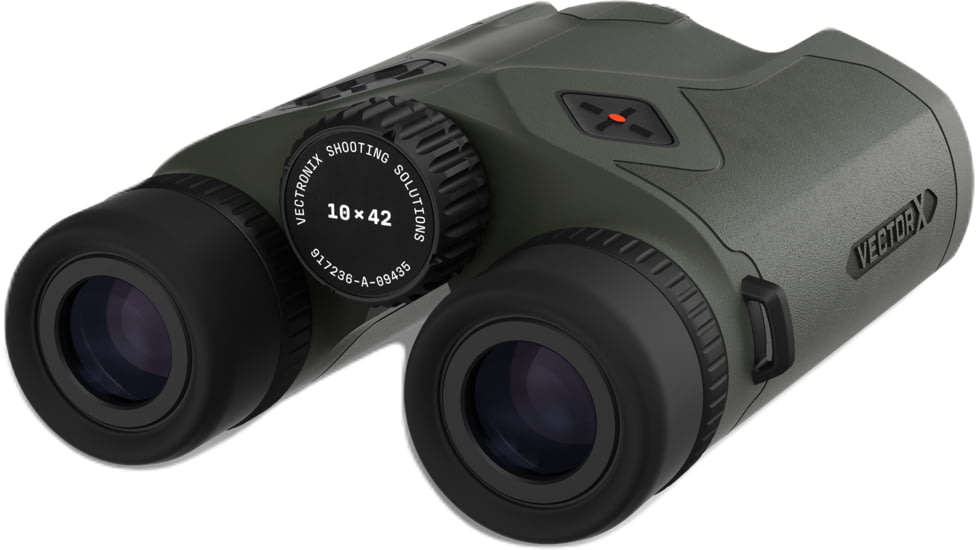 VECTRONIX SHOOTING SOLUTIONS Vector X 42 8x42mm Rangefinding Binocular, MSR-SMR Reticle, 917233-DIST