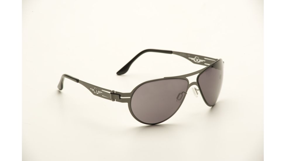 VedaloHD F-18 Sunglasses - Gunmetal Frame, Smoke Lenses 9001