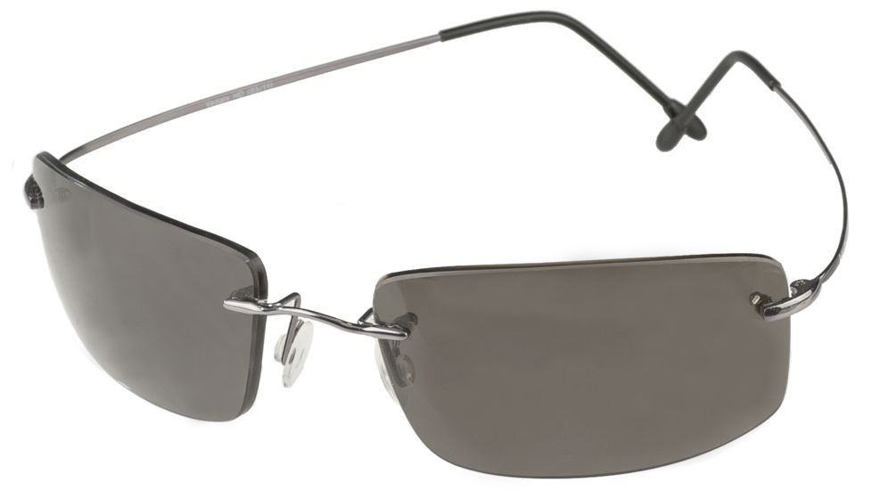 VedaloHD Signature Line Rosso2 Sunglasses, Small Square Style Frame, Smoke Lenses 2265