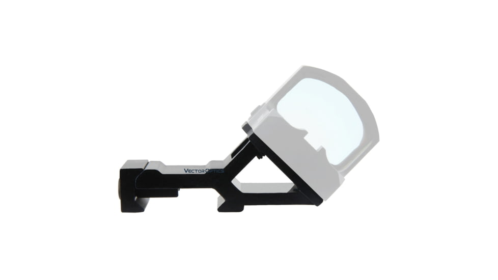 Vekt Defense MAG Red Dot Sight Offset Picatinny Mount for RD-43 &amp; RD-49 &amp; S.H.I.E.L.D Footprint, Black, SCFRM-03