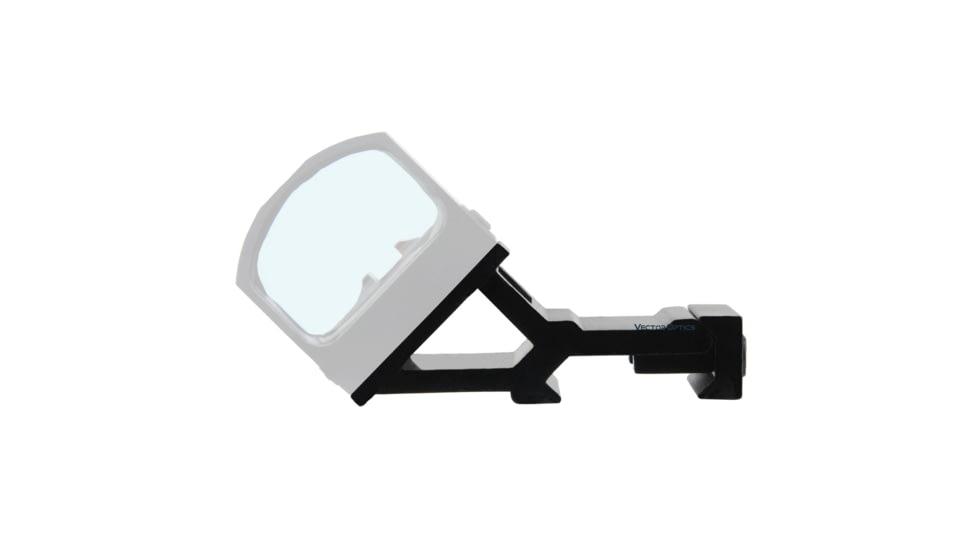 Vekt Defense MAG Red Dot Sight Offset Picatinny Mount for RD-43 &amp; RD-49 &amp; S.H.I.E.L.D Footprint, Black, SCFRM-03