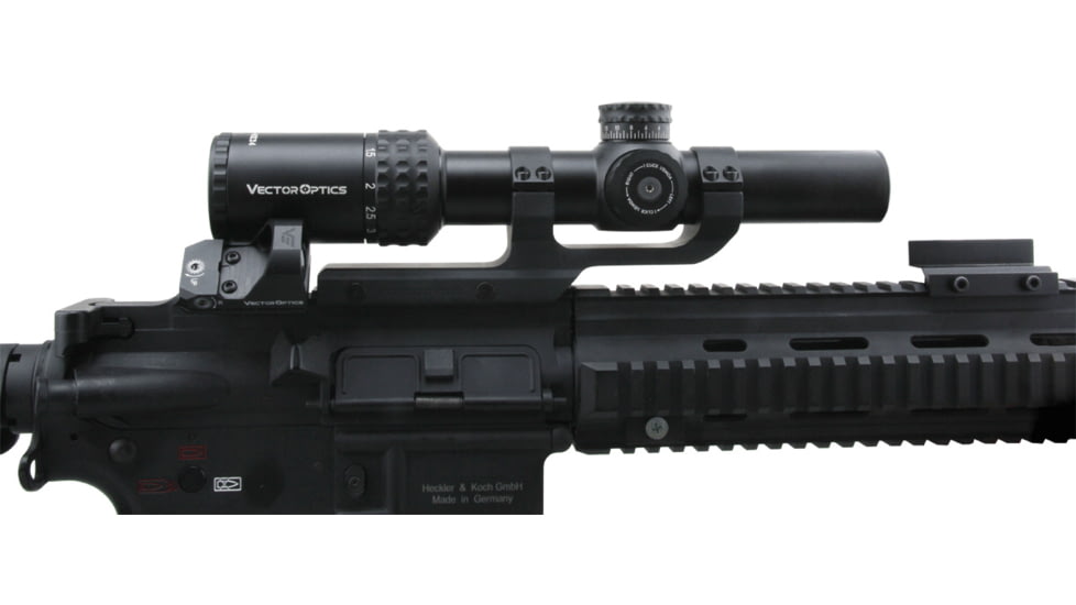 Vekt Defense MAG Red Dot Sight Offset Picatinny Mount for RD-43 &amp; RD-49 &amp; S.H.I.E.L.D Footprint, Black, SCFRM-03