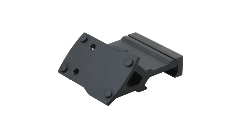 Vekt Defense MAG Red Dot Sight Offset Picatinny Mount for RD-43 &amp; RD-49 &amp; S.H.I.E.L.D Footprint, Black, SCFRM-03