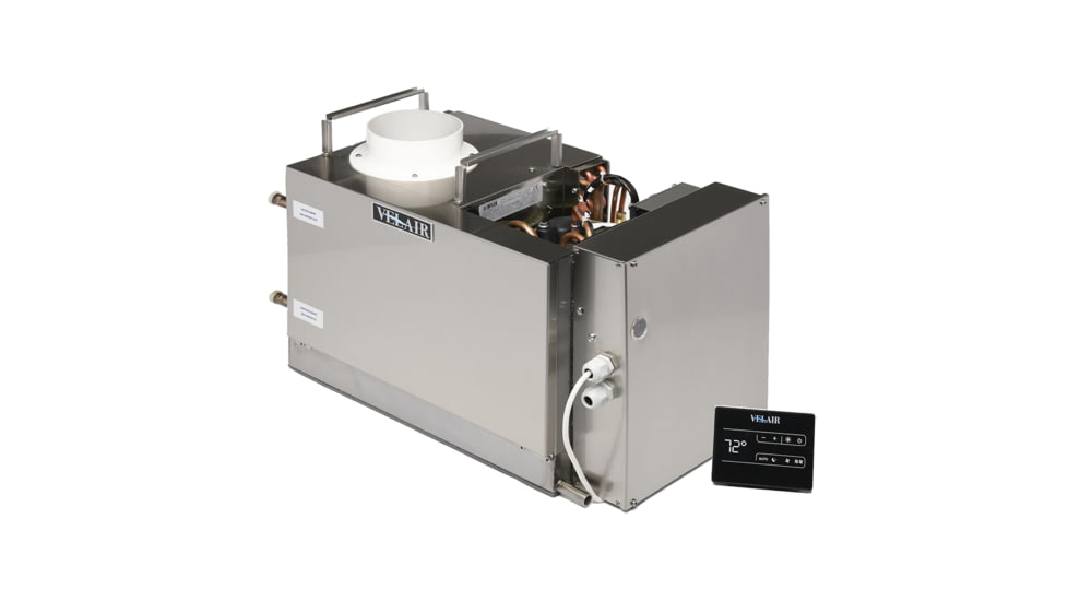 Velair 16K BTU VSD Marine Air Conditioner Unit - Brushless, Variable Speed, Soft Start, Reverse - Cycle Heat, I16VSD