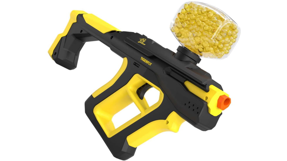 Velocity GelBee Tigerfly Pistol w/ Removable Stock, Rechargeable Battery, 1000 BbS, GFGBB4