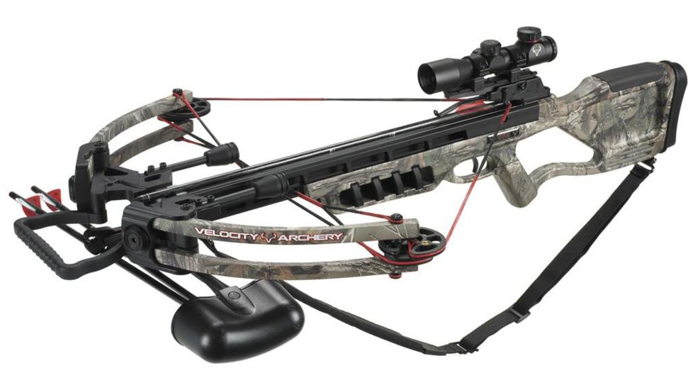 Velocity Raven CrossbowPackage, Reaper Buck Camo 175 lbs., XB-380