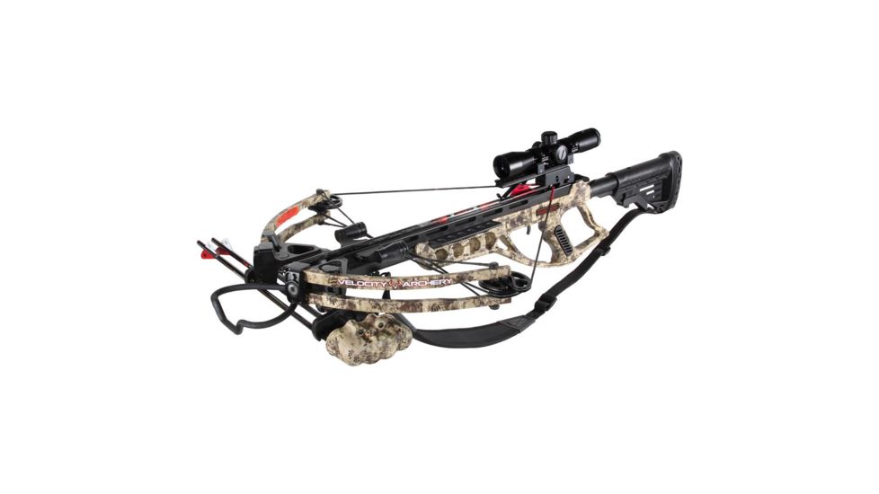 Velocity Reckoning Crossbow Package / 180 lb Draw Weight, Kryptek Camo, XB-490