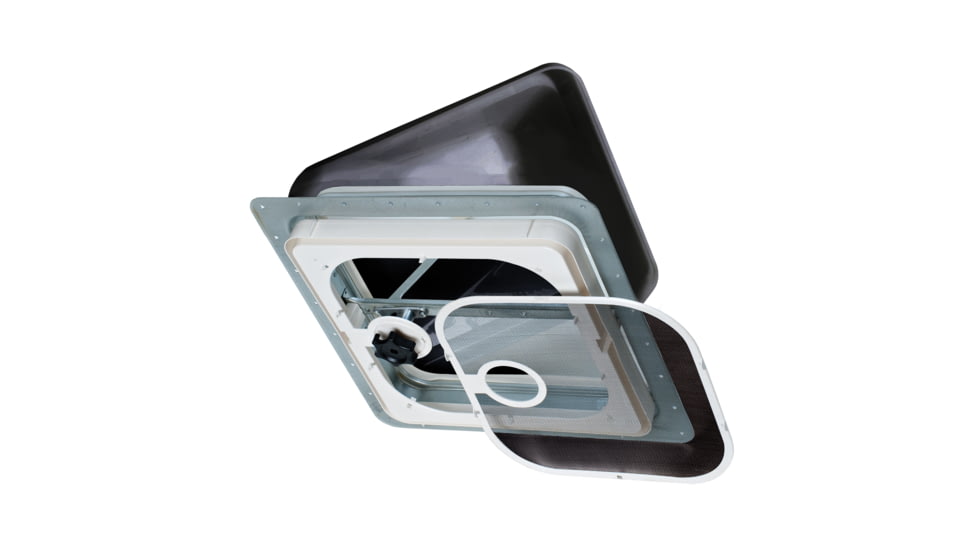 Ventline Ventadome V2092 Series Radius Corner Non-Powered Ventilator Without Garnish /Gray, Blue/Gray, V2092-503-00