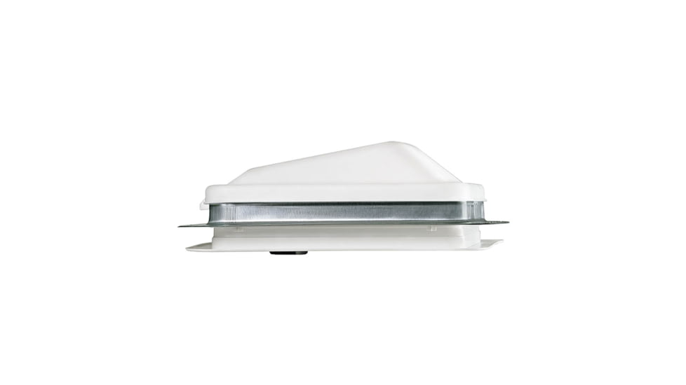 Ventline Ventadome V2094 Series Radius Corner Powered Ventilator 12V Without Garnish - Birch, Birch White, V2094-501-00