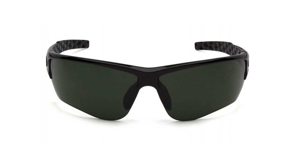 Venture Gear Atwater Safety Glasses w/Forest Gray Anti-Fog Lens, Black Silver, VGSSB1226TB