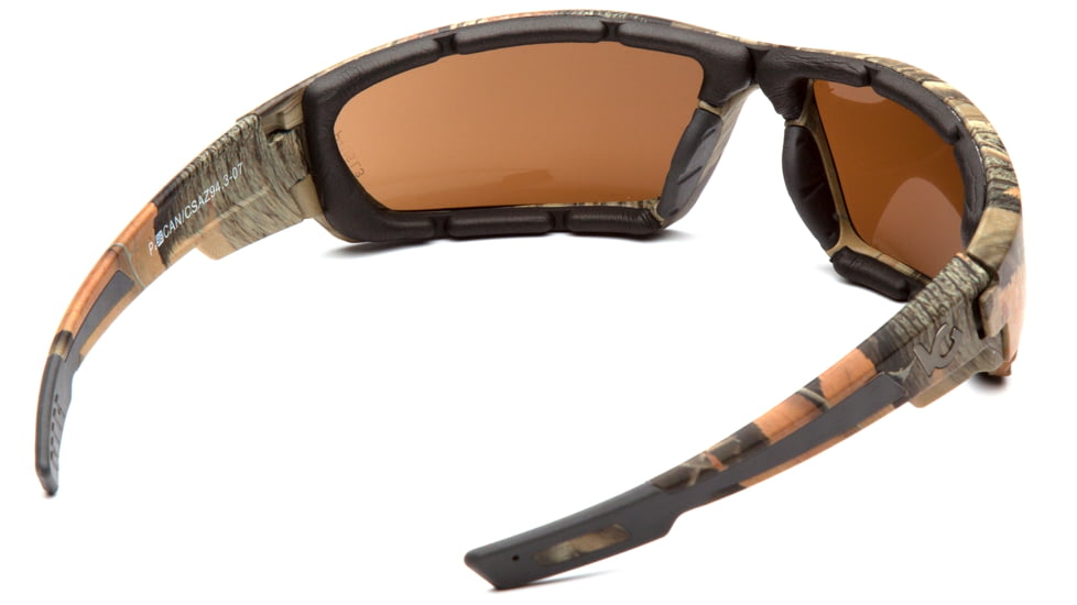 Venture Gear Brevard Safety Glasses - Bronze Anti-Fog Lens, Cammo Frame, VGCM1018DT