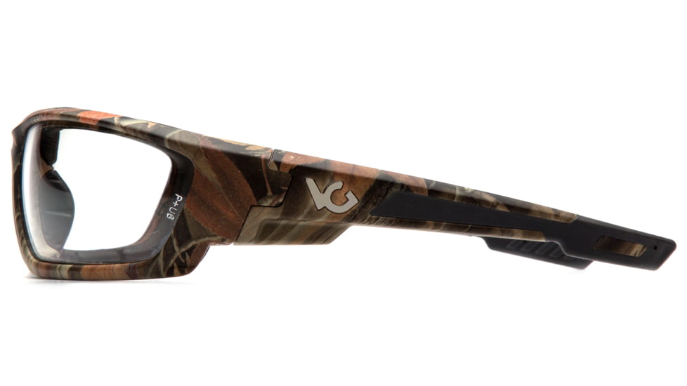 Venture Gear Brevard Safety Glasses - Clear Anti-Fog Lens, Cammo Frame, VGCM1010DT