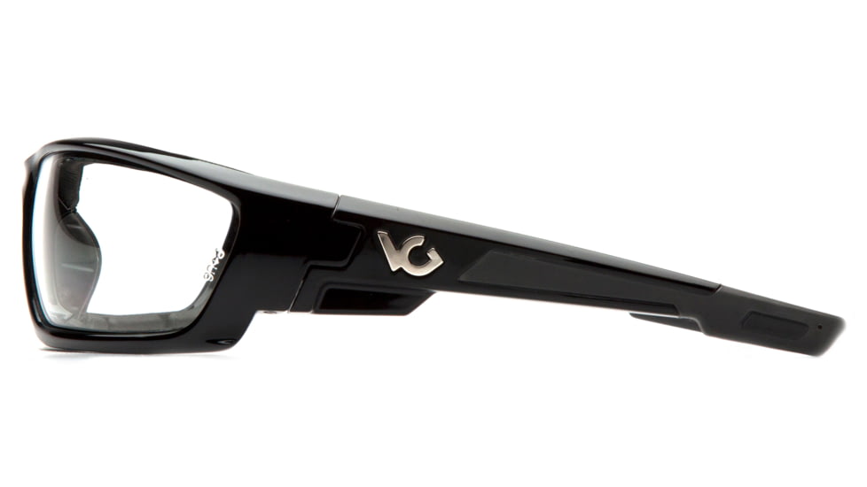 Venture Gear Brevard Safety Glasses - Clear Anti-fog Lens, Shiny Black Frame, VGSB1010DT
