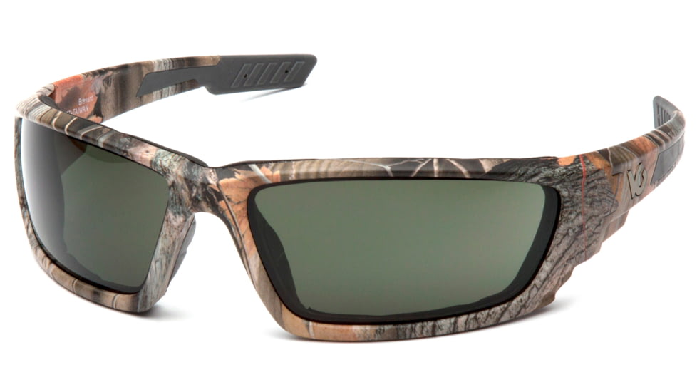 Venture Gear Brevard Safety Glasses - Forest Gray Anti-fog Lens, Cammo Frame, VGCM1026DT