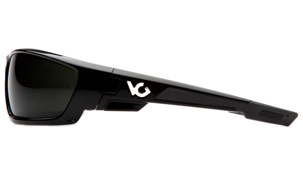 Venture Gear Brevard Safety Glasses - Forest Gray Anti-Fog Lens, Shiny Black Frame, VGSB1026DT