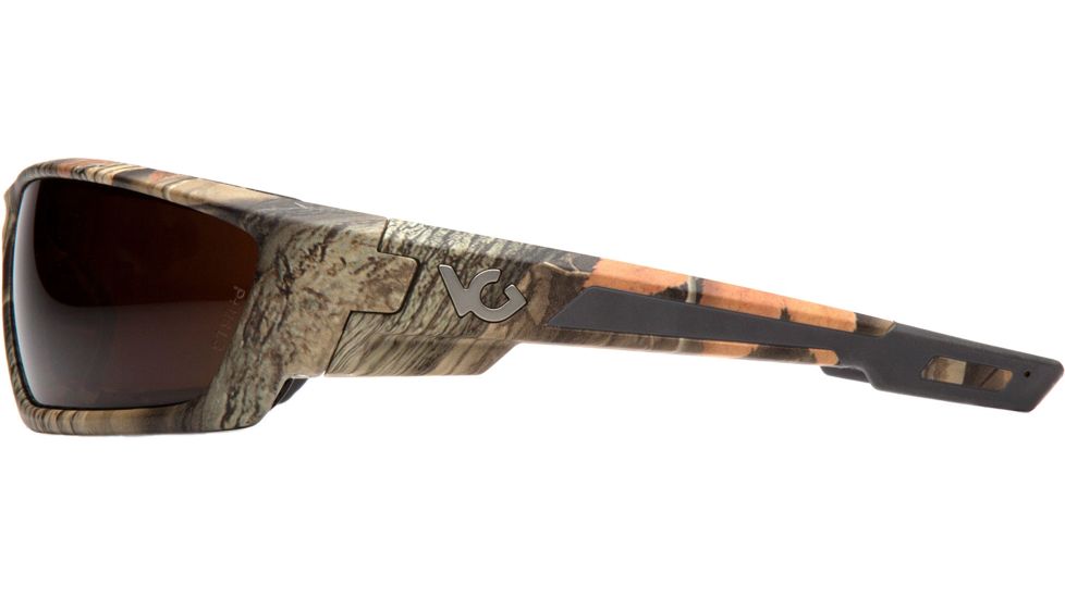 Venture Gear Brevard Safety Glasses w/Bronze Anti-Fog Lens, Camo, VGSCM1018DTB