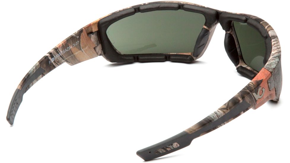 Venture Gear Brevard Safety Glasses w/Forest Gray Anti-Fog Lens, Camo, VGSCM1026DTB