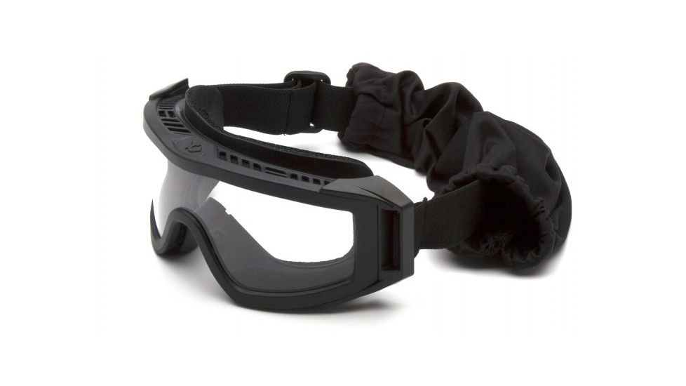 Venture Gear Tactical Loadout Safety Glasses w/Clear H2MAX Anti-Fog, Black, Universal VGGB1510STM