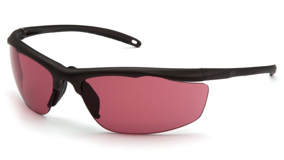 Venture Gear Zumbro Shooting Glasses, Vermillion Anti-Fog Lens, Bronze Frame VGSBR227T