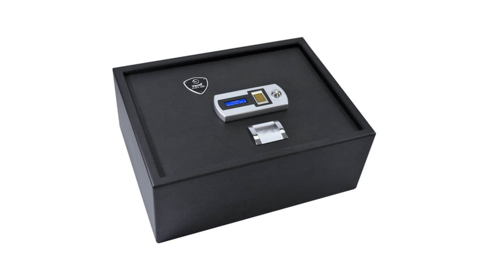 Verifi Smart Safe S4000 Biometric Gun Safe, 0.28 Cu Ft, Black, S4000-BLK-VER-G2