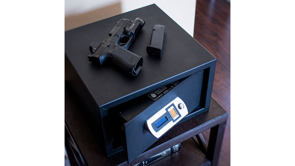 Verifi Smart Safe S5000 Biometric Gun Safe, 0.52 Cu Ft, Black, S5000-BLK-VER-G2