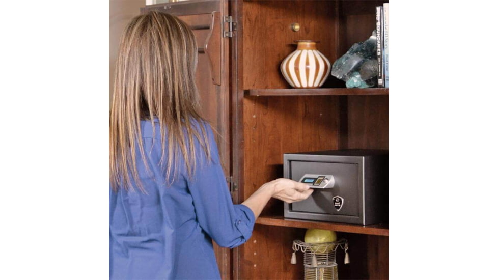 Verifi Smart Safe S5000 Biometric Gun Safe, 0.52 Cu Ft, Black, S5000-BLK-VER-G2