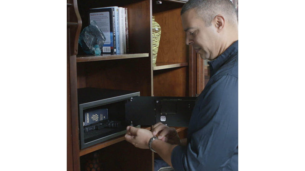 Verifi Smart Safe S6000 Biometric Gun Safe, 0.85 Cu Ft, Black, S6000-BLK-VER-G2