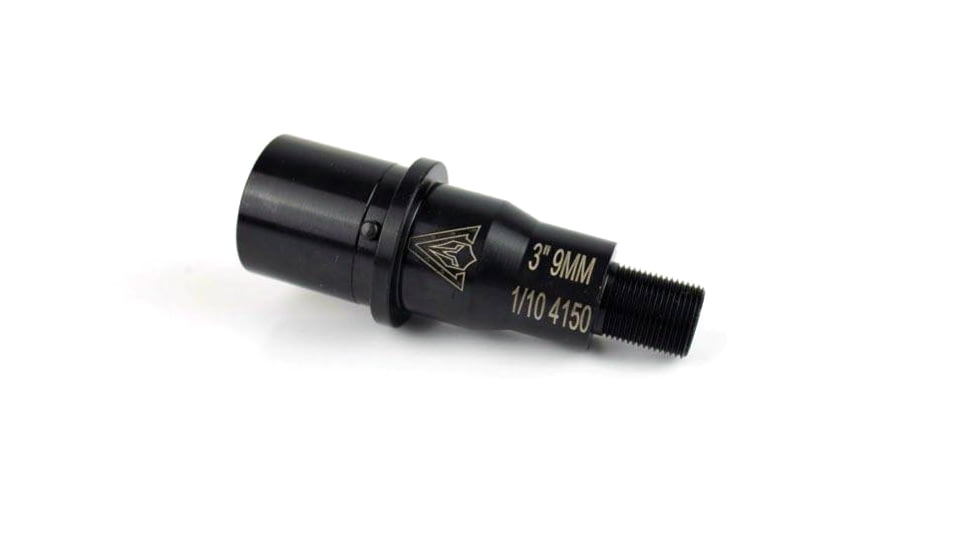 Veritas Tactical CMV AR 9mm Barrel, 3in, Medium Profile, 1/10 Twist, 1/2 x 28 Thread, Black Nitride, PCB-3-M4-9MM-10-N
